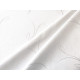 Biały obrus - żmijki - podkład 160x130