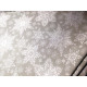 Tkanina obrusowa - świąteczna - jasnoszara - śnieżynki