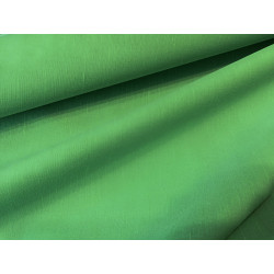 Tkanina lniana - ciepła zieleń