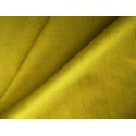 Tkanina lniana w cętki - żółty