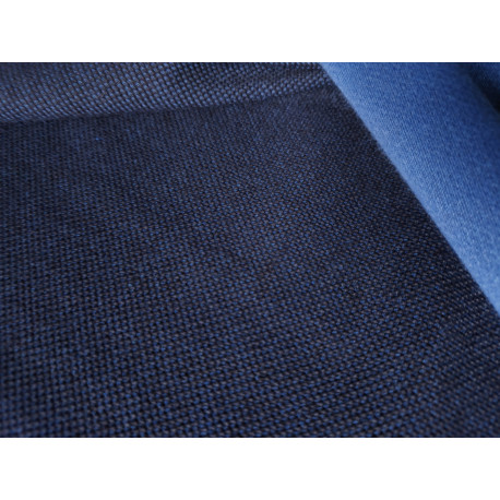 Tkanina ubraniowa granatowy melanż
