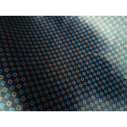 Podszewka granatowa - kwadraciki