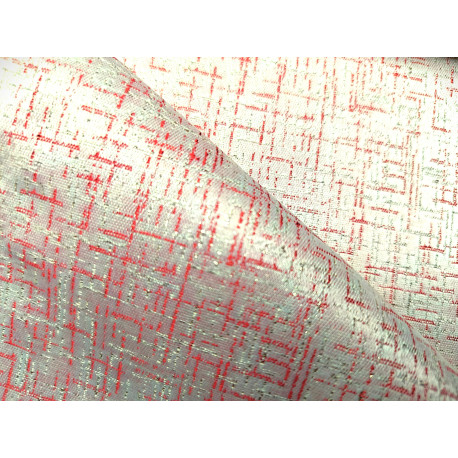 Tkanina ornatowa - czerwono-złota 206693/PB