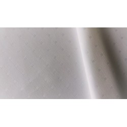 Tkanina obrusowa - biała-małe kwadraty